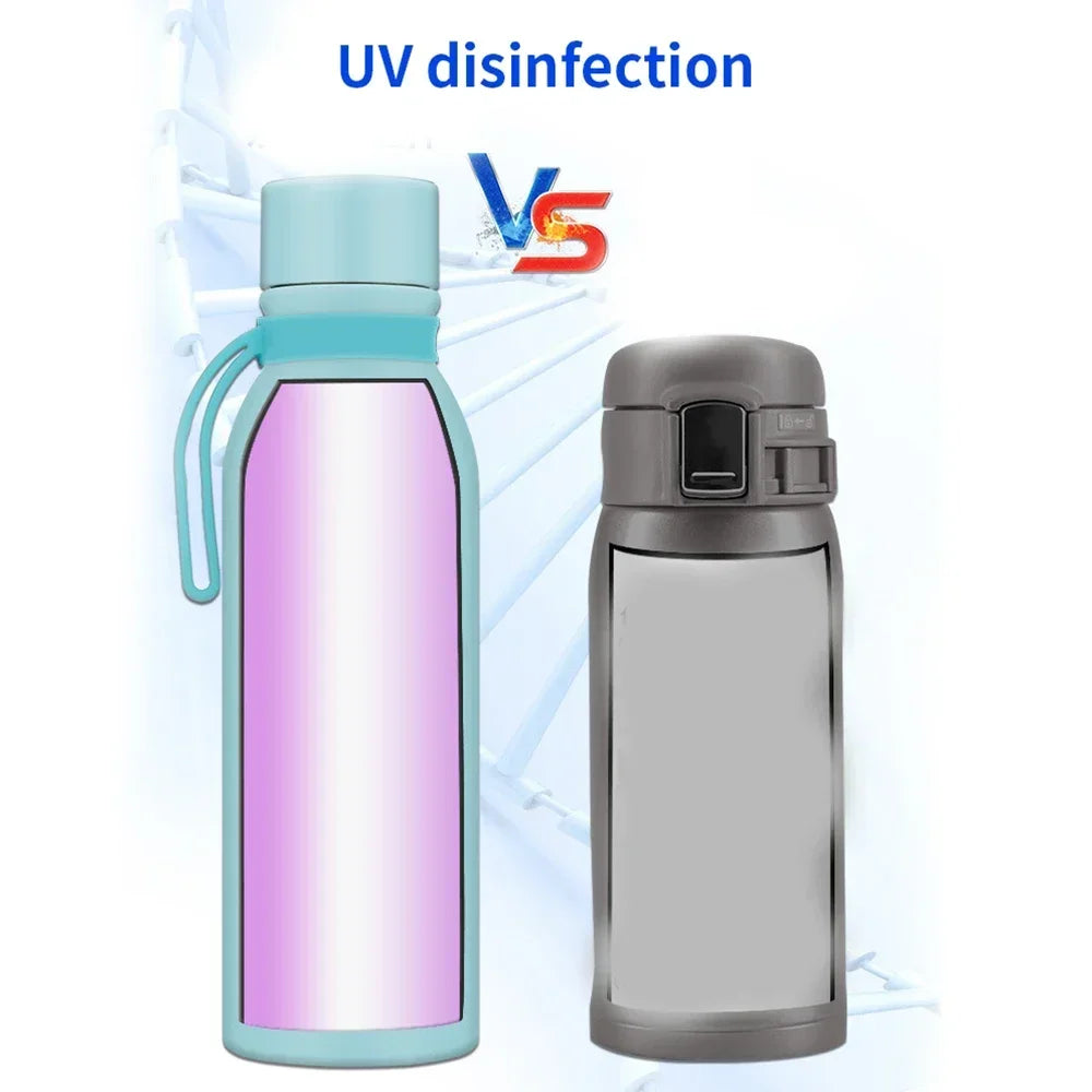 Smart Mug: UVC Sterilization Light and Temperature Display LED