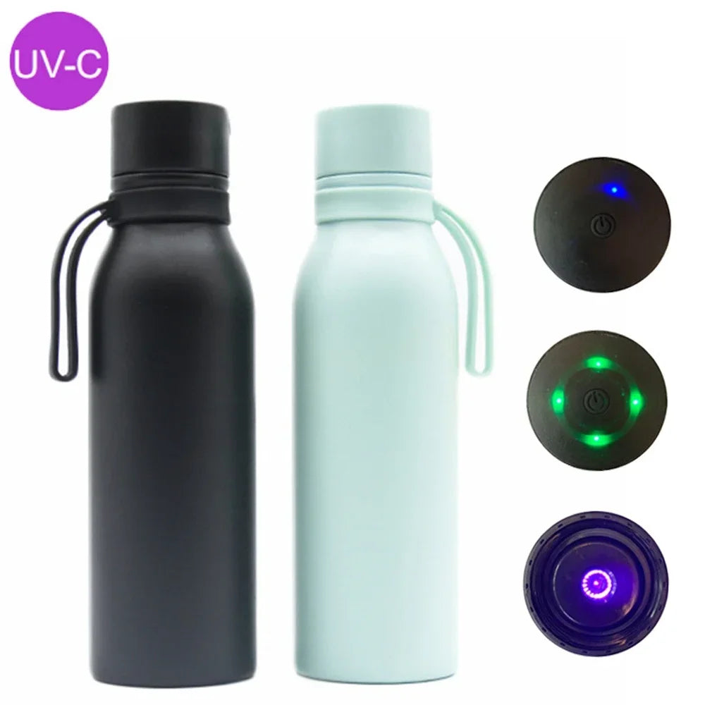 Smart Mug: UVC Sterilization Light and Temperature Display LED