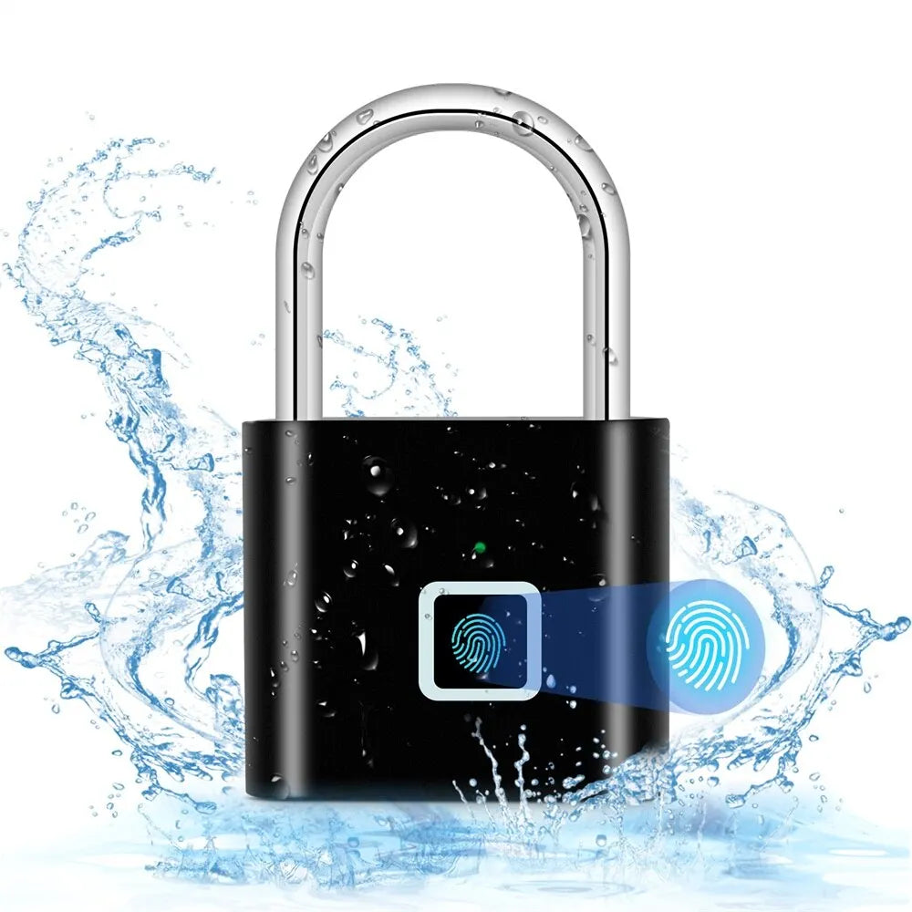 Smart lock fingerprint waterproof